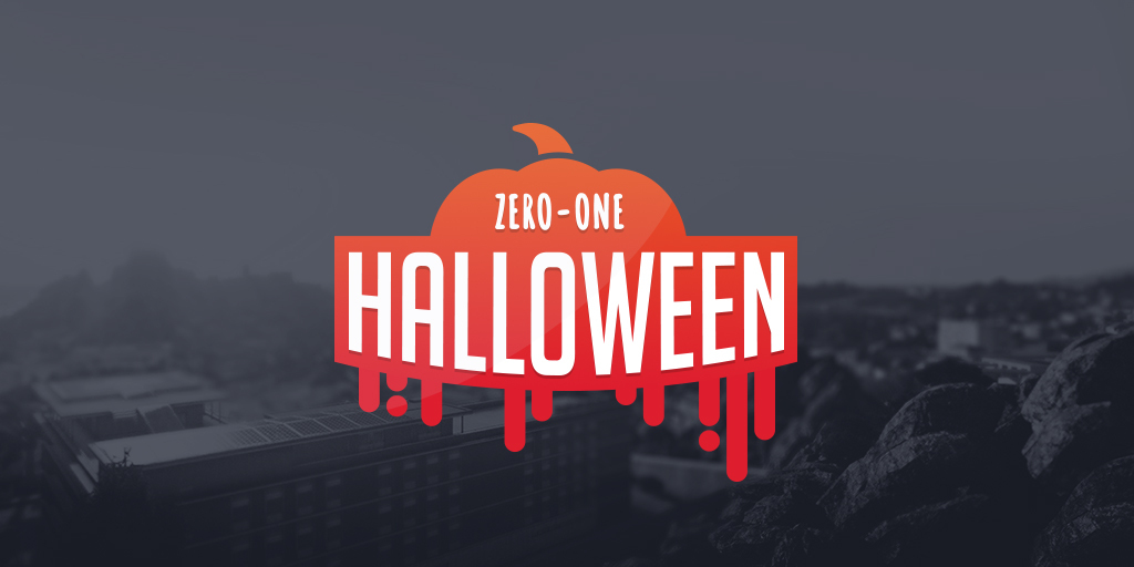 ZERO-ONE | Halloween Logo