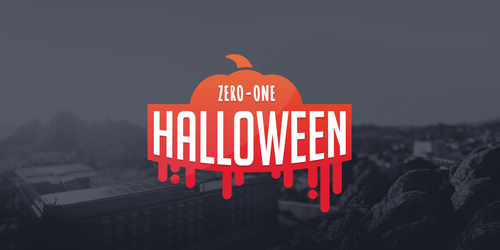 ZERO-ONE | Halloween Logo