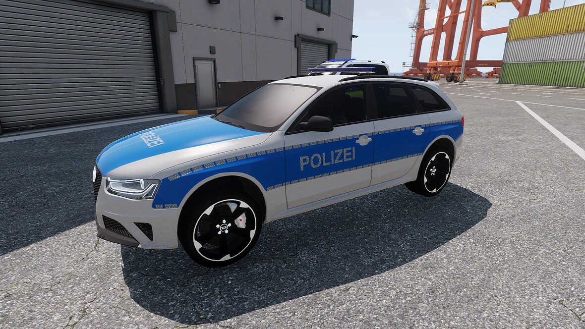 Audi RS4 Avant B8 Polizei