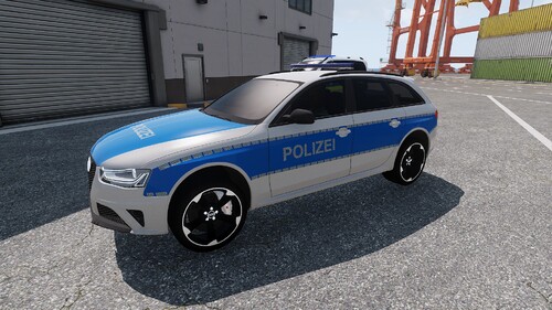 Audi RS4 Avant B8 Polizei