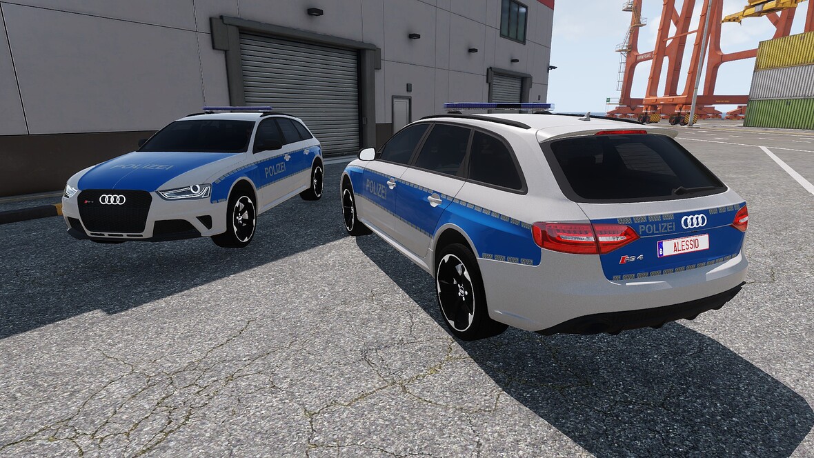 Audi RS4 Avant B8 Polizei