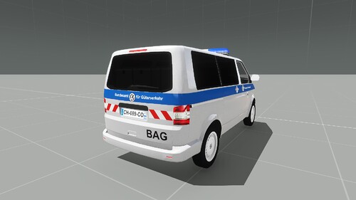 Volkswagen T5 Bundesamt für Güterverkehr
