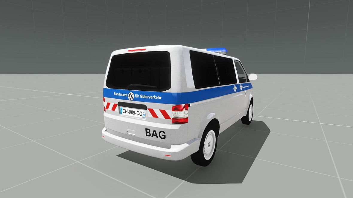 Volkswagen T5 Bundesamt für Güterverkehr