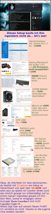 Lügen auf Steam