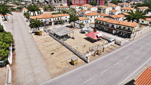 Boot Anleger und Markt Kavalla
