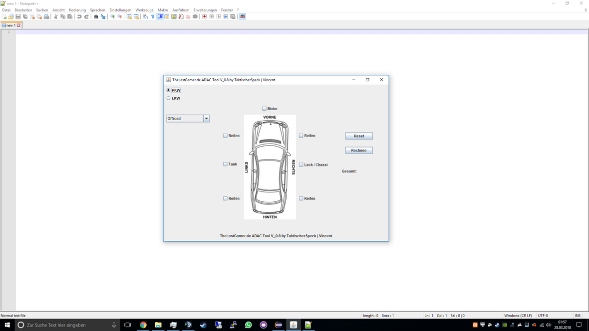 ADAC Tool V_0.8 (Video in Beschreibung)