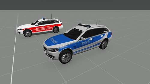 BMW 5er Touring Bundespolizei [WORK IN PROGRESS]