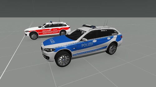 BMW 5er Touring Bundespolizei [WORK IN PROGRESS]