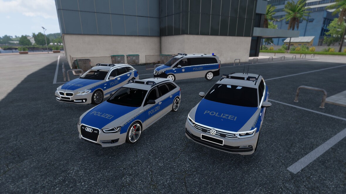 BMW,Audi,M.B Bundespolizei Skins