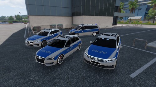 BMW,Audi,M.B Bundespolizei Skins