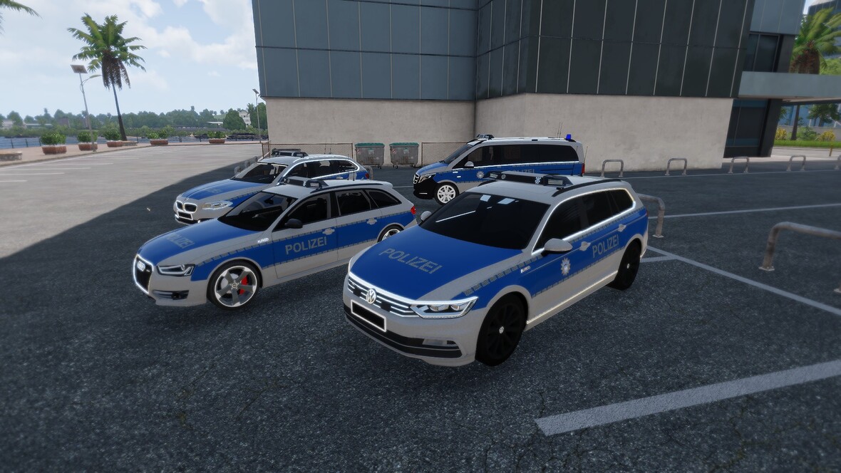 BMW,Audi,M.B Bundespolizei Skins