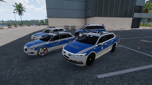 BMW,Audi,M.B Bundespolizei Skins