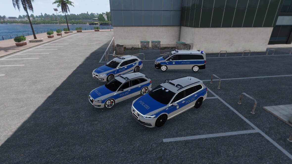 BMW,Audi,M.B Bundespolizei Skins