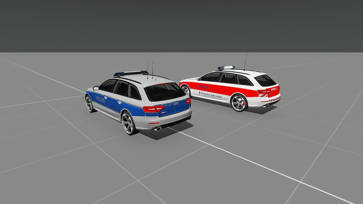 Audi RS4 Avant Polizei + NEF