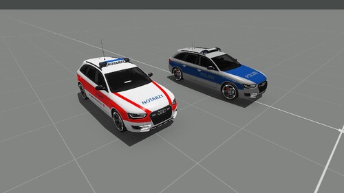 Audi RS4 Avant Polizei + NEF