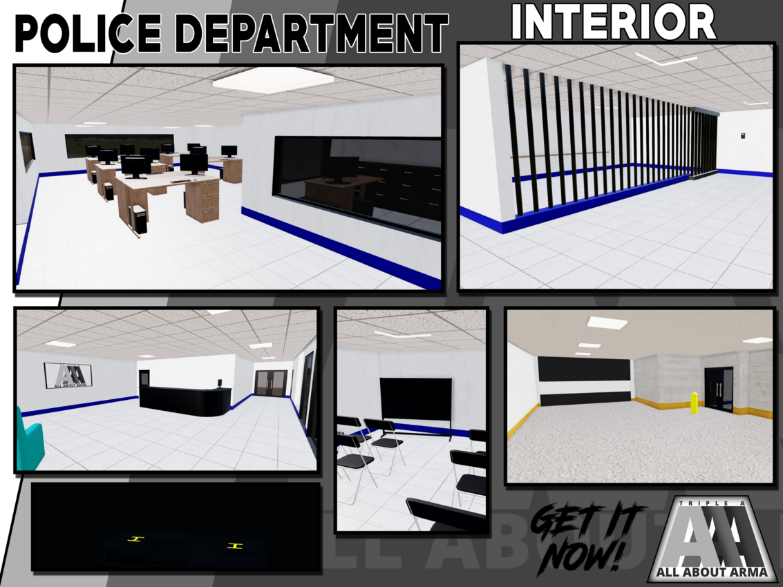 [3A] Police Station Interior
