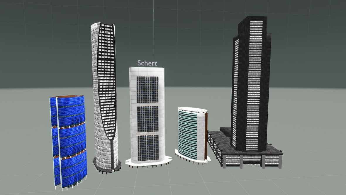 Die ersten versuche mit Object Builder