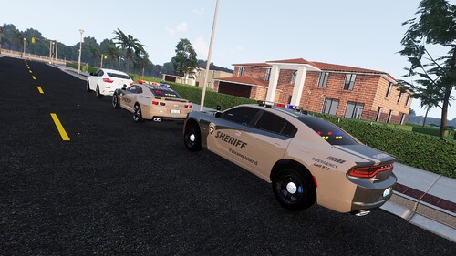 Vulcano Island Sheriff Department | Chevrolet Camaro & Dodge Charger R/T 