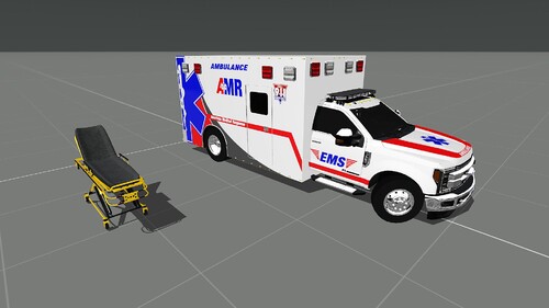 Ford F350 King Ranch Ambulance | A3FACTORY.COM | STATUS: DEV (Fast Ready xD)