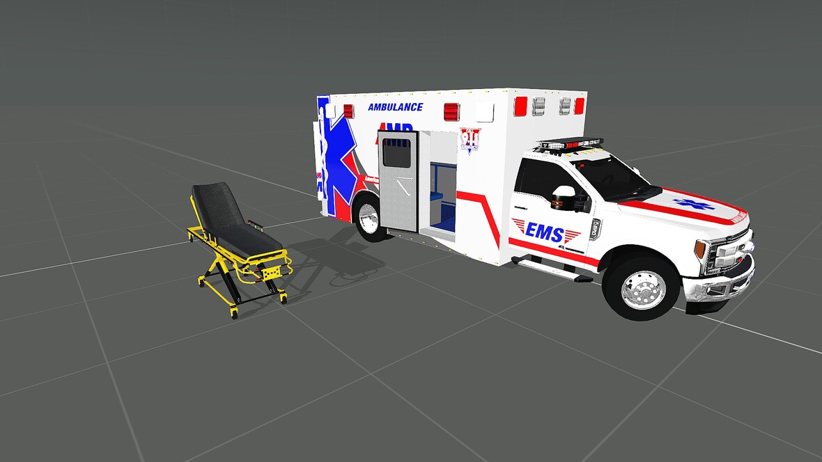 Ford F350 King Ranch Ambulance | A3FACTORY.COM | STATUS: DEV (Fast Ready xD)