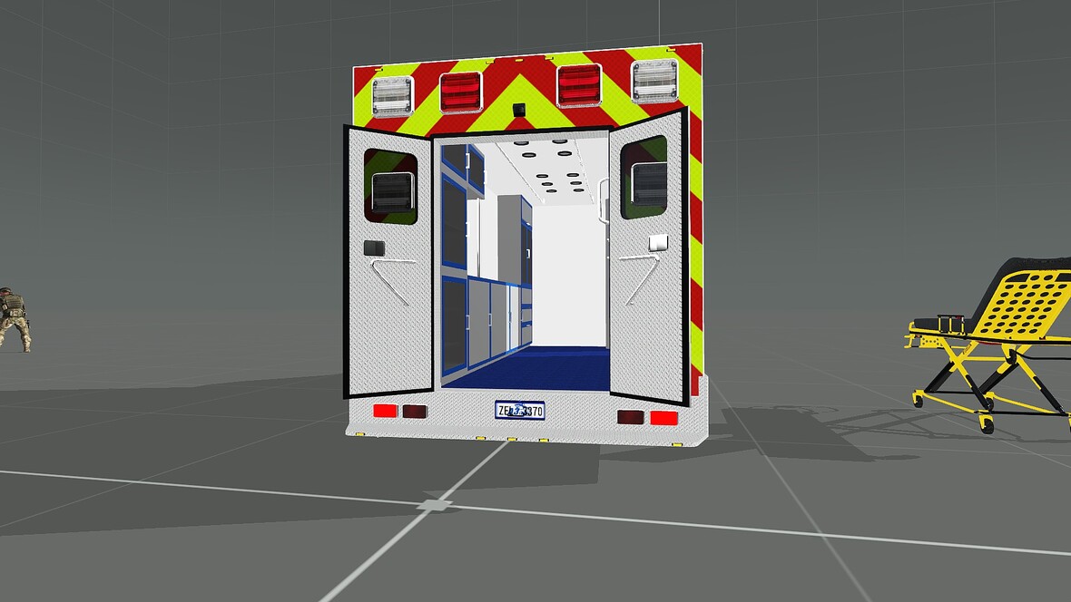 Ford F350 King Ranch Ambulance | A3FACTORY.COM | STATUS: DEV (Fast Ready xD)