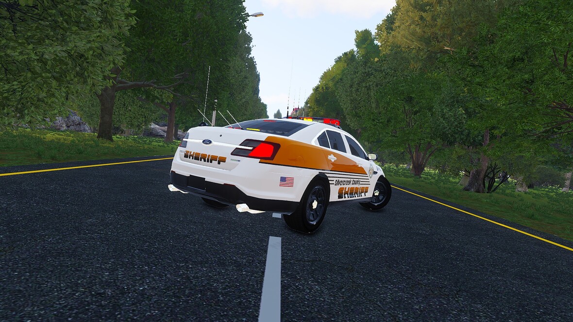 2016 Ford Police Interceptor Sedan Sheriff Silvercreek County