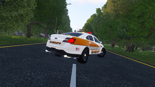 2016 Ford Police Interceptor Sedan Sheriff Silvercreek County