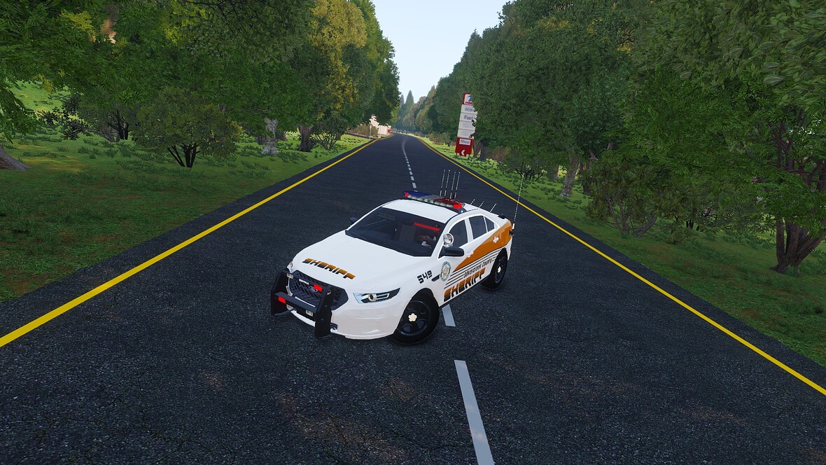2016 Ford Police Interceptor Sedan Sheriff Silvercreek County