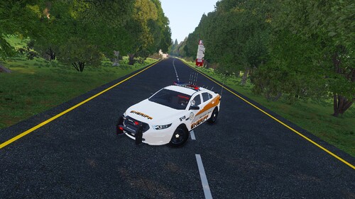 2016 Ford Police Interceptor Sedan Sheriff Silvercreek County