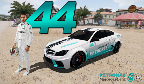 Mercedes C63 AMG [PETRONAS]