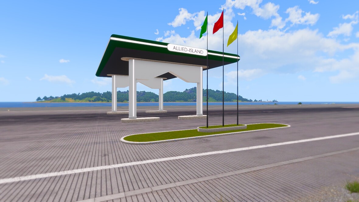 Kleine Tankstelle