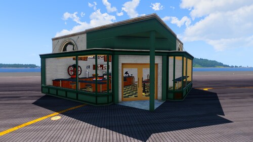 Fast vergessen das Café ist fertig :D