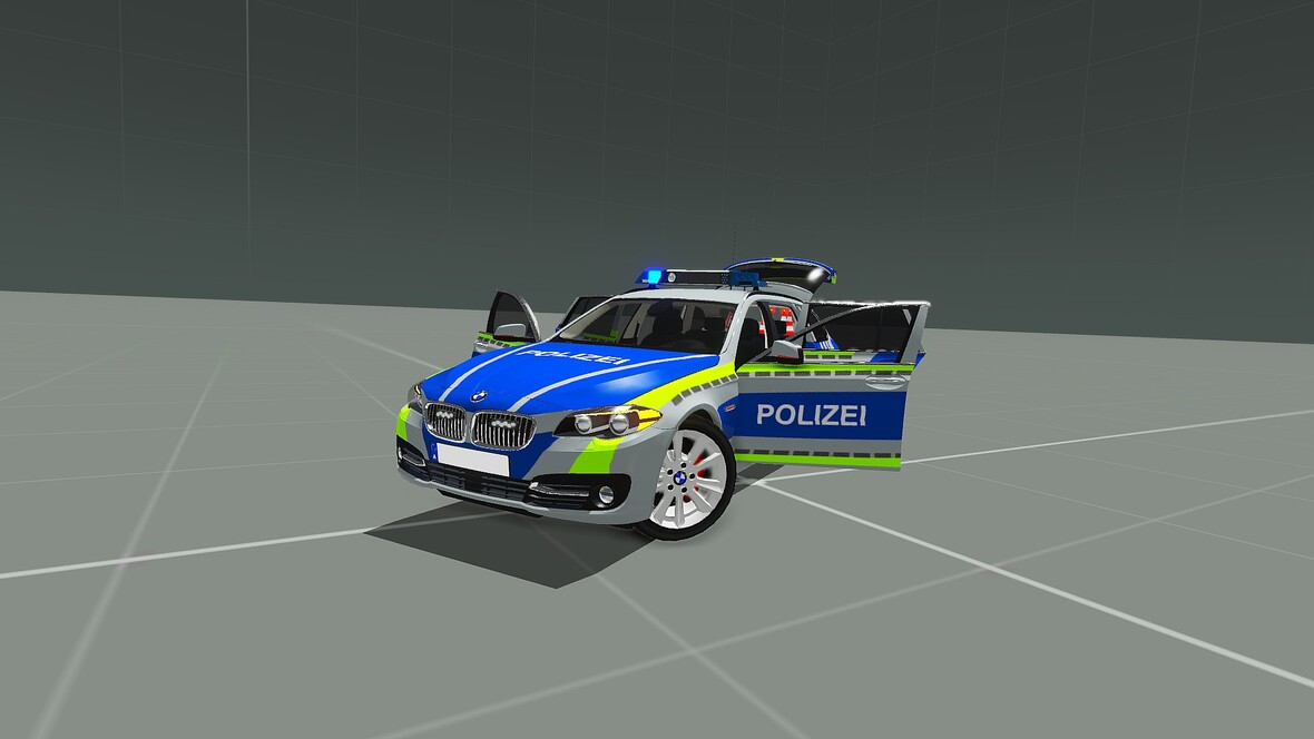 2014 BMW 530D Polizei