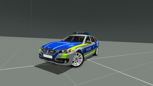 2014 BMW 530D Polizei