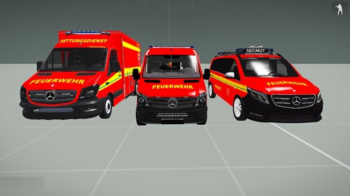 RTW, NKTW NEF der Feuerwehr Tanoa