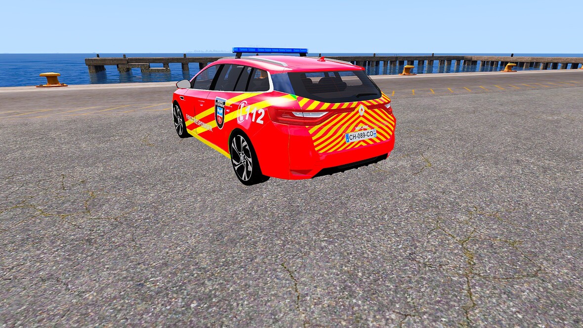 First Responder Feuerwehr Tanoa Hinten