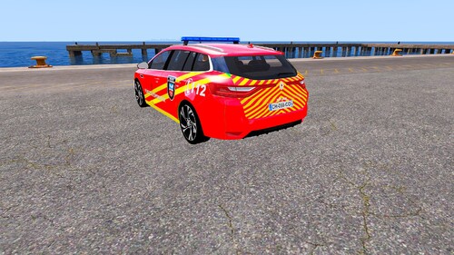 First Responder Feuerwehr Tanoa Hinten