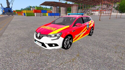 First Responder Feuerwehr Tanoa Vorne