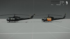 Bell UH-1D Dunkele Variante