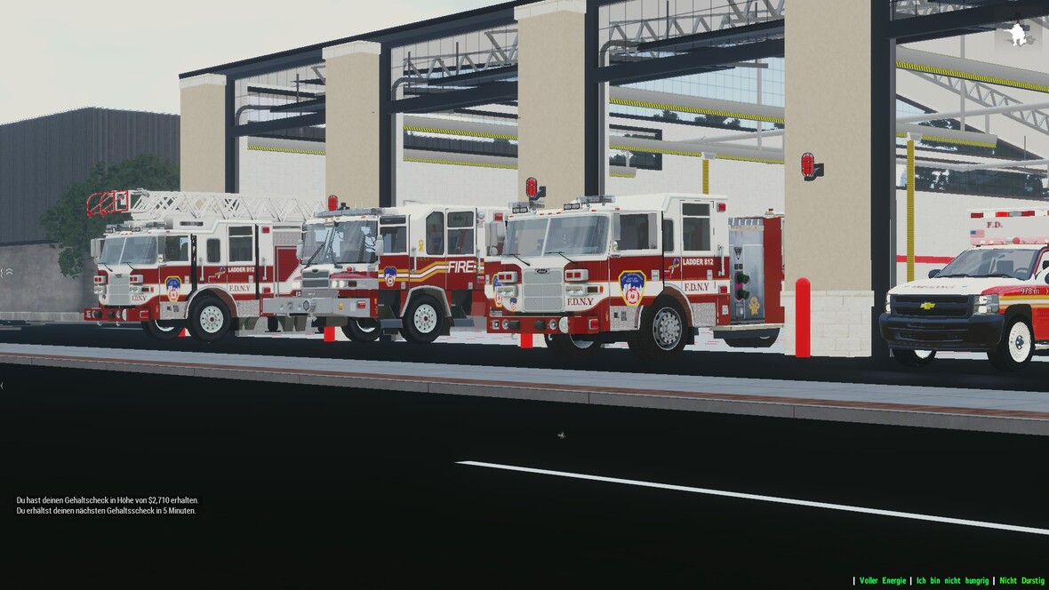 [Nordlicht Roleplay] Emergency Fire Department im Einsatz, mit ihren neuen Fahrezugen