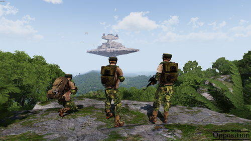 Bilder von der "Star Wars Opposition Mod"