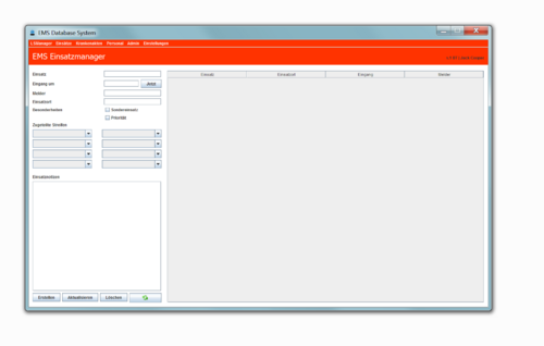 LSS EMS Einsatzmanager