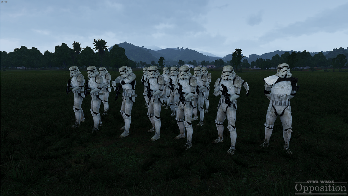 Bilder von der "Star Wars Opposition Mod"