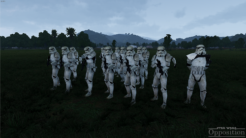 Bilder von der "Star Wars Opposition Mod"