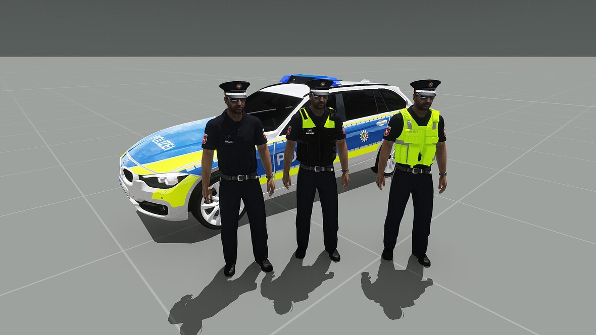 Unsere Polizei Uniform + Westen
