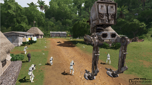 Bilder von der "Star Wars Opposition Mod"