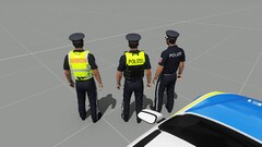 Unsere Polizei Uniform + Westen