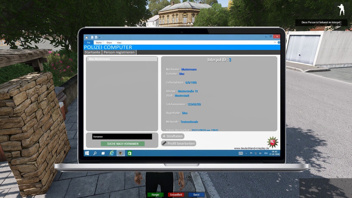 Polizei Computer - Work in Progress!!
