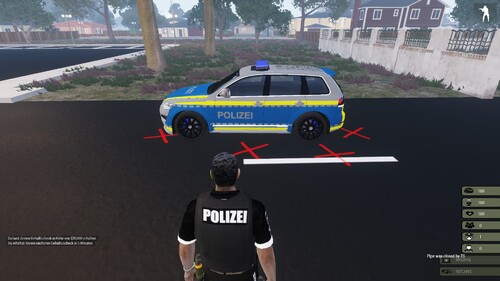Polizei Fahrzeug (nur der Skin)