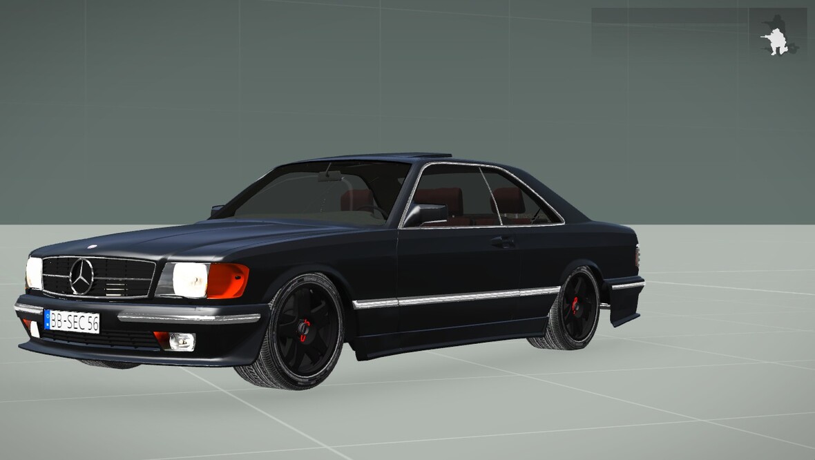 Mercedes 560 SEC AMG